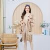 LO Knitting Wool Coat with Belt